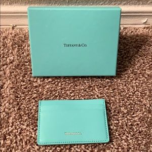 Tiffany and Co. Blue Card Holder